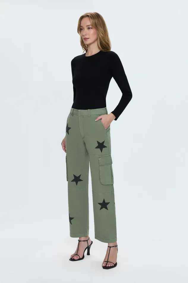 Women Addie High Rise Trouser 8211 Royal Honor Pistola Denim Pants
