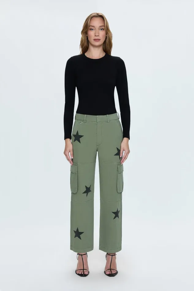 Women Addie High Rise Trouser 8211 Royal Honor Pistola Denim Pants