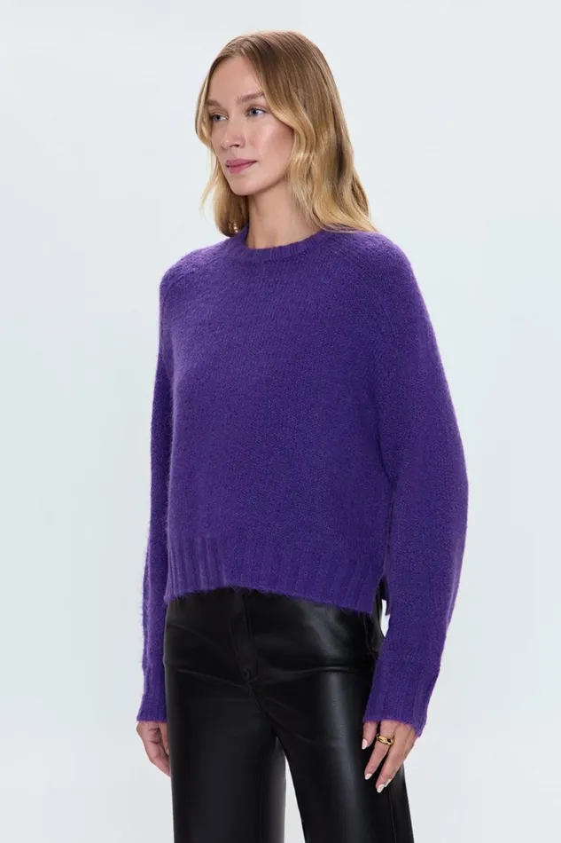 Women Adina Sweater 8211 Lila Purple Pistola Denim Sweaters and Knits