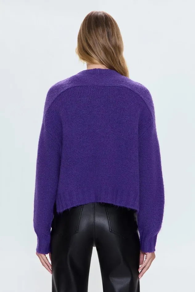 Women Adina Sweater 8211 Lila Purple Pistola Denim Sweaters and Knits