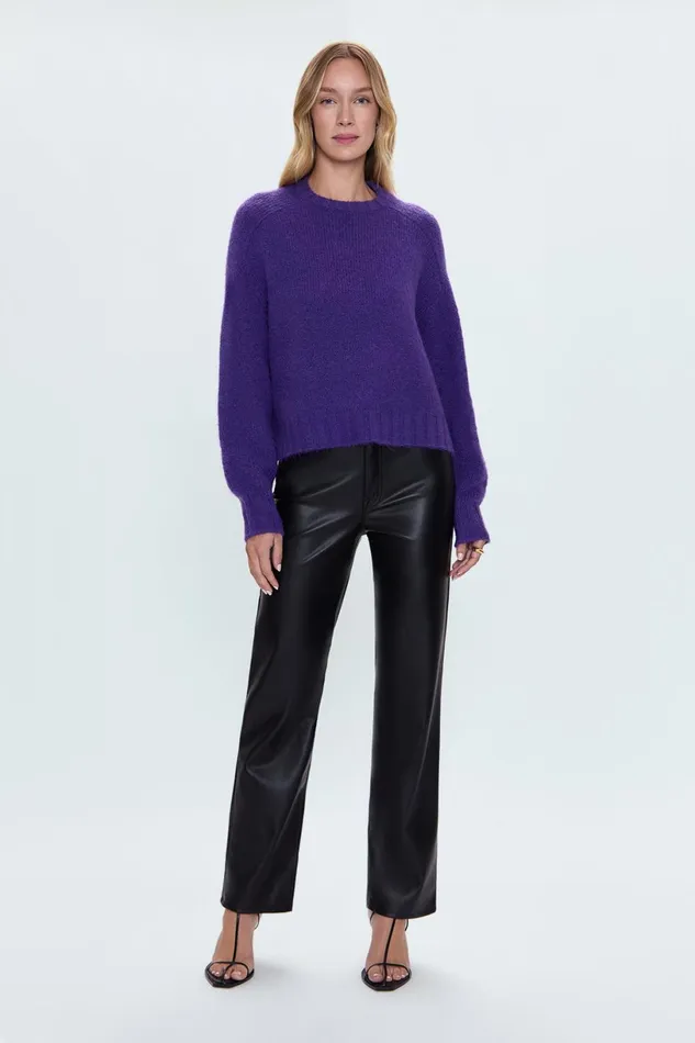 Women Adina Sweater 8211 Lila Purple Pistola Denim Sweaters and Knits