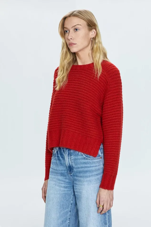 Women Adina Sweater 8211 Rouge Pistola Denim Sweaters and Knits