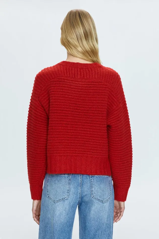 Women Adina Sweater 8211 Rouge Pistola Denim Sweaters and Knits