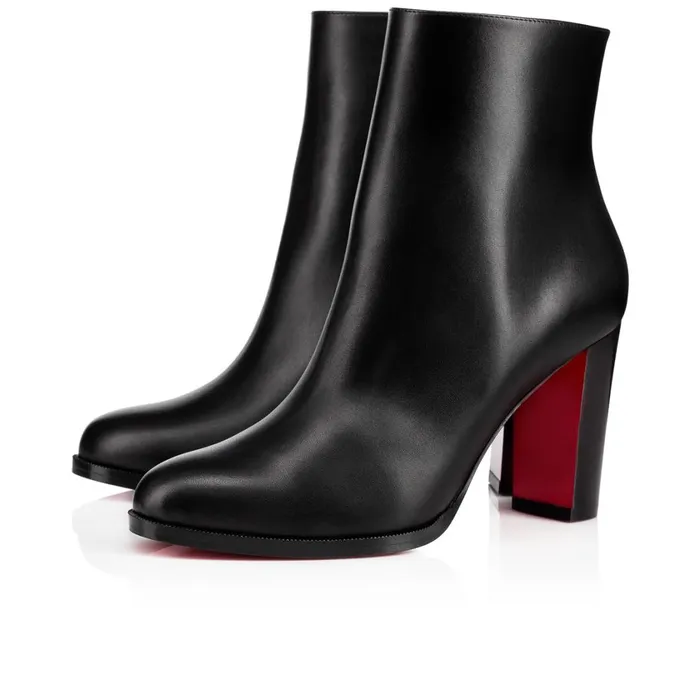 Women Adox 85 Mm Ankle Boots 8211 Calf Leather 8211 Black Black Christian Louboutin Ankle Boots Women Adox 85 Mm Ankle Boots 8211 Calf Leather 8211 Black Black Christian Louboutin Ankle Boots