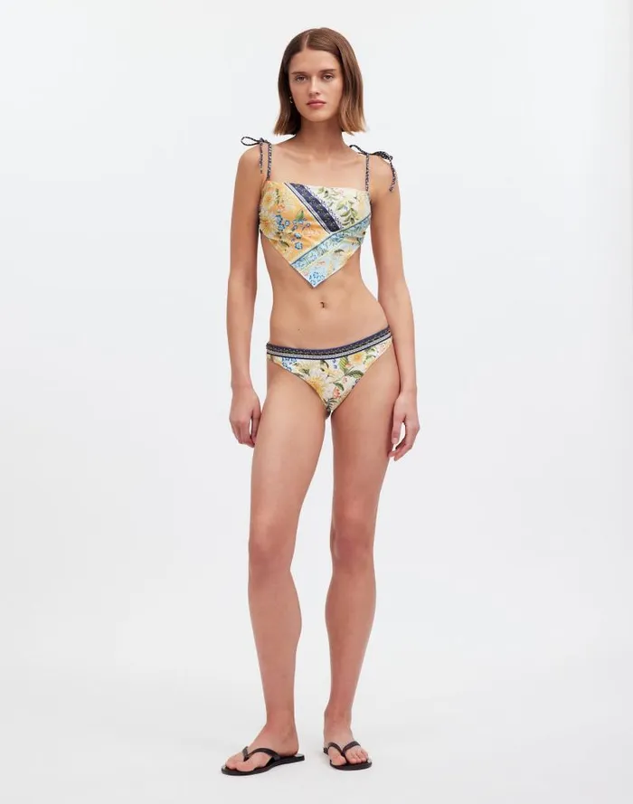 Women Agua Bendita Lola Bikini Bottom Multi Madewell Swim