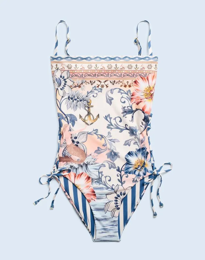 Women Agua Bendita Mariel OnePiece Swimsuit Multi Madewell Swim