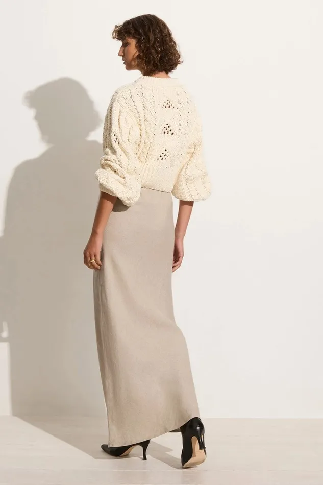 Women Alanna Knit Jumper Off White 8211 Final Sale Faithfull The Brand Tops Women Alanna Knit Jumper Off White 8211 Final Sale Faithfull The Brand Tops