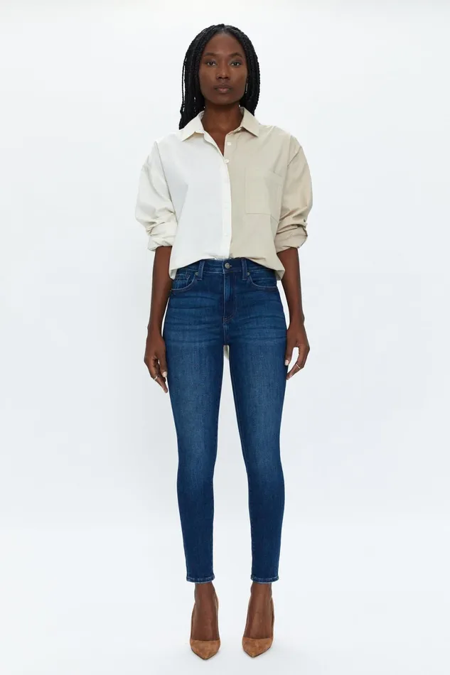 Women Aline High Rise Skinny Jean 8211 Rosslyn Pistola Denim Denim