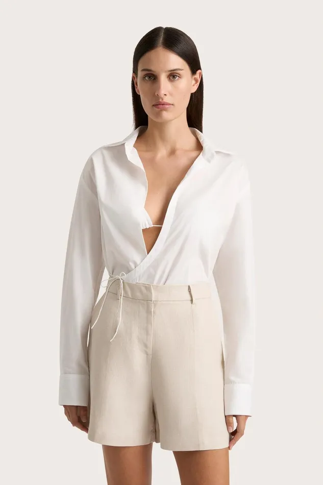 Women Alliste Shirt White Faithfull The Brand Tops