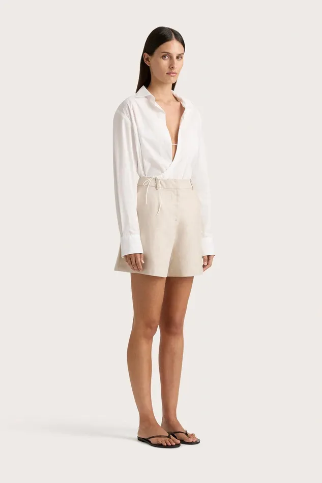 Women Alliste Shirt White Faithfull The Brand Tops Women Alliste Shirt White Faithfull The Brand Tops