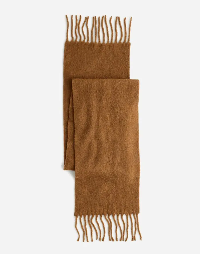 Women AlpacaBlend Scarf Camel Madewell Scarves