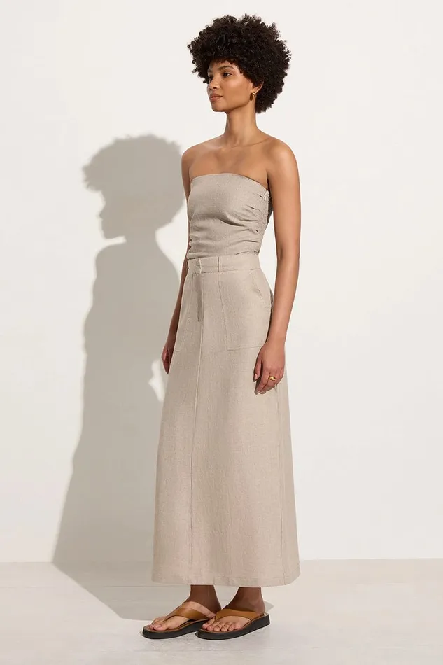 Women Amreli Maxi Skirt Natural 8211 Final Sale Faithfull The Brand Skirts and Shorts Women Amreli Maxi Skirt Natural 8211 Final Sale Faithfull The Brand Skirts and Shorts