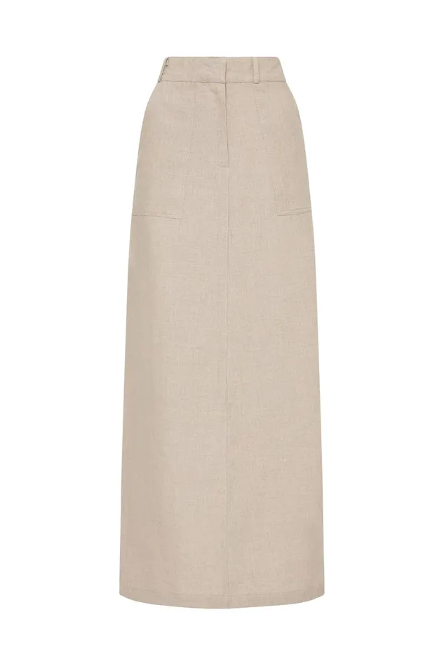 Women Amreli Maxi Skirt Natural 8211 Final Sale Faithfull The Brand Skirts and Shorts Women Amreli Maxi Skirt Natural 8211 Final Sale Faithfull The Brand Skirts and Shorts