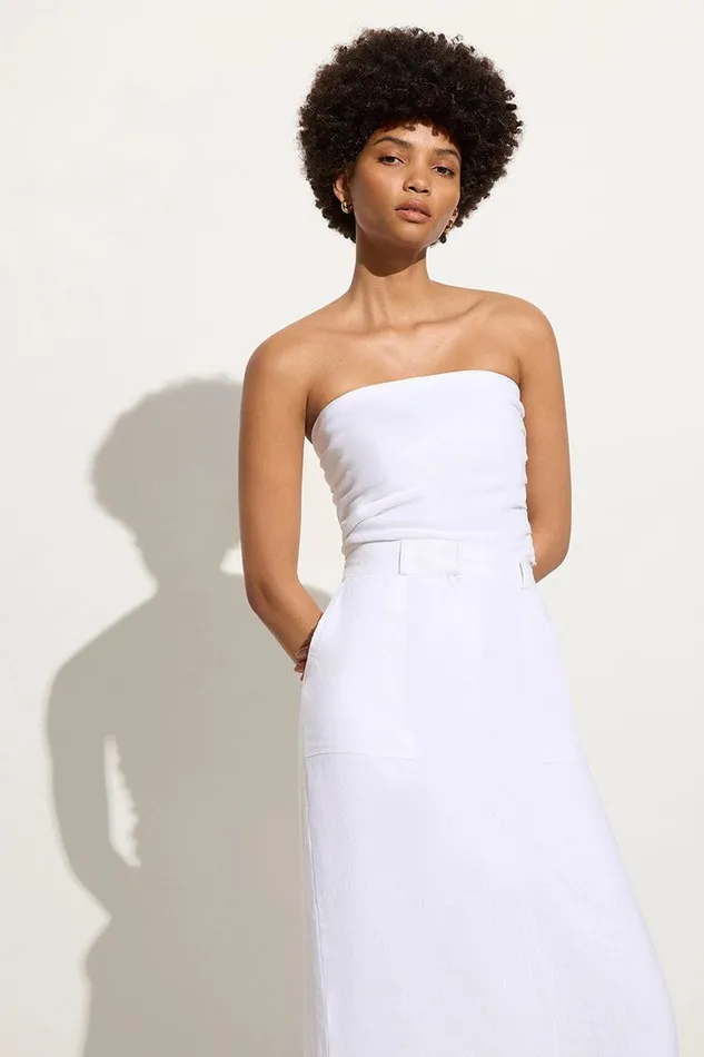 Women Amreli Maxi Skirt White 8211 Final Sale Faithfull The Brand Skirts and Shorts Women Amreli Maxi Skirt White 8211 Final Sale Faithfull The Brand Skirts and Shorts