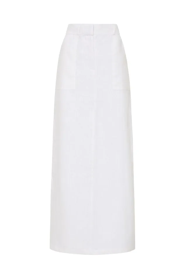 Women Amreli Maxi Skirt White 8211 Final Sale Faithfull The Brand Skirts and Shorts Women Amreli Maxi Skirt White 8211 Final Sale Faithfull The Brand Skirts and Shorts