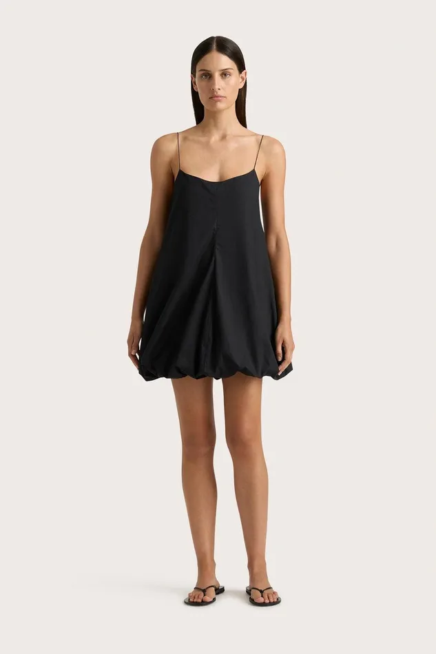 Women Anais Mini Dress Black Faithfull The Brand Dresses