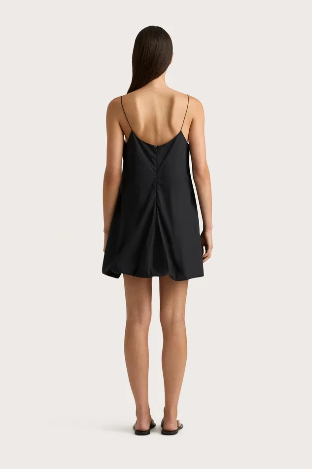 Women Anais Mini Dress Black Faithfull The Brand Dresses Women Anais Mini Dress Black Faithfull The Brand Dresses