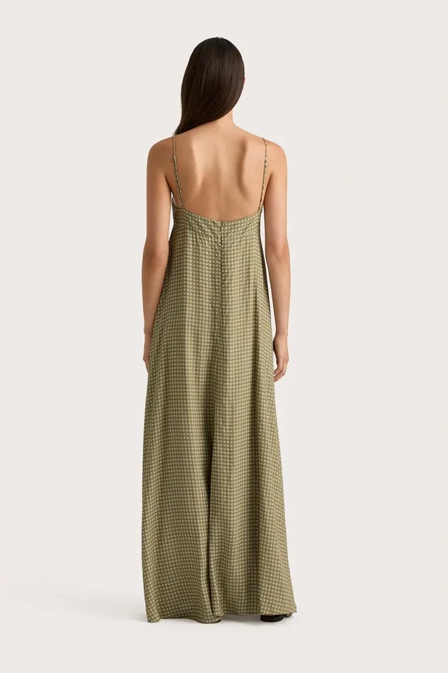 Women Anessa Maxi Dress Oliander Khaki Faithfull The Brand Dresses Women Anessa Maxi Dress Oliander Khaki Faithfull The Brand Dresses