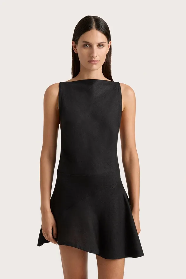 Women Antibes Mini Skirt Black Faithfull The Brand Skirts and Shorts Women Antibes Mini Skirt Black Faithfull The Brand Skirts and Shorts