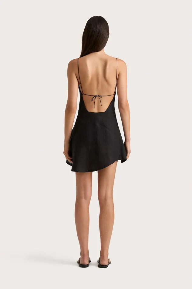 Women Antibes Mini Skirt Black Faithfull The Brand Skirts and Shorts Women Antibes Mini Skirt Black Faithfull The Brand Skirts and Shorts