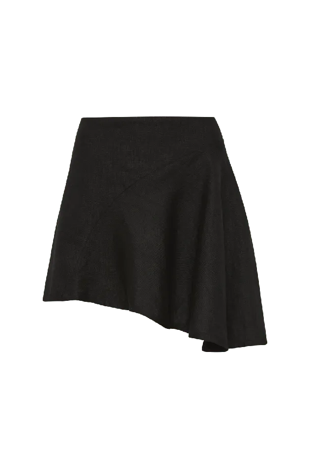 Women Antibes Mini Skirt Black Faithfull The Brand Skirts and Shorts Women Antibes Mini Skirt Black Faithfull The Brand Skirts and Shorts