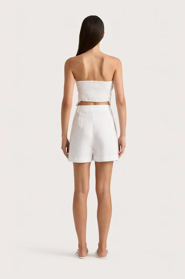 Women Antibes Strapless Top White Faithfull The Brand Tops Women Antibes Strapless Top White Faithfull The Brand Tops