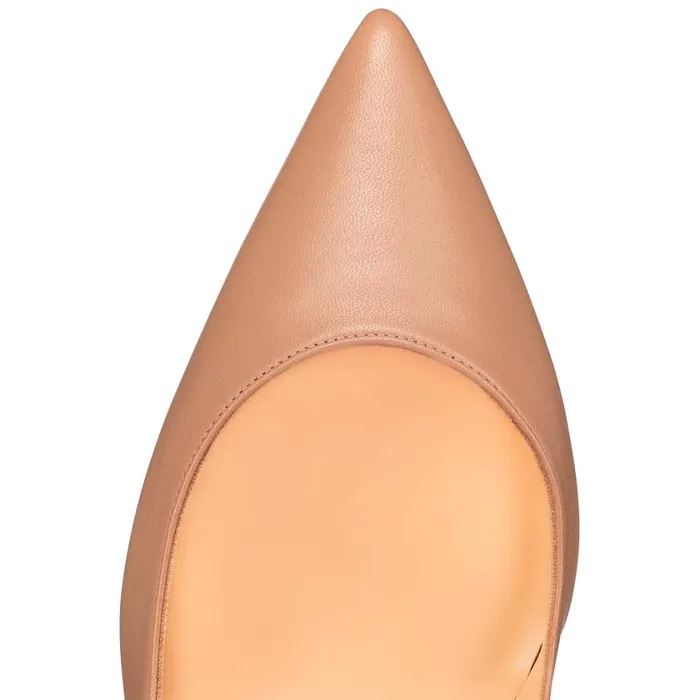 Women Apostrophy Pump 100 Mm Pumps 8211 Nappa Leather 8211 Nude Nude Christian Louboutin Pumps