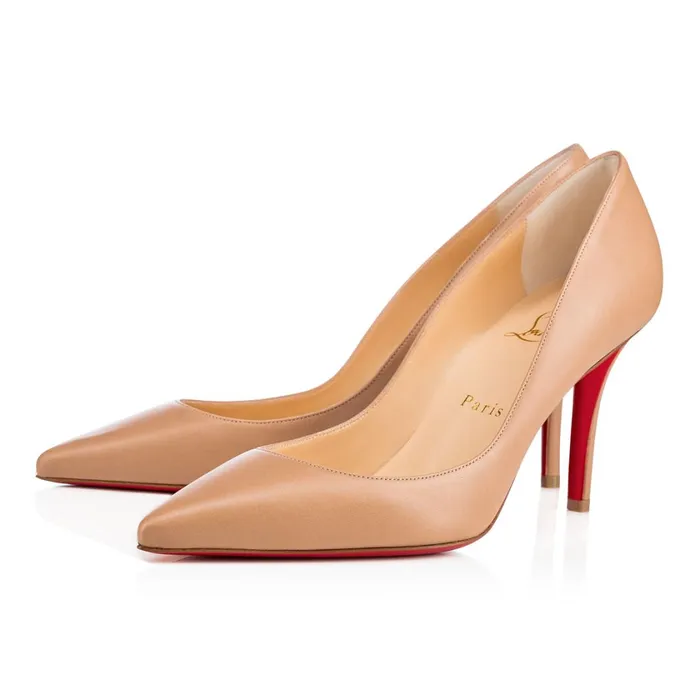 Women Apostrophy Pump 85 Mm Pumps 8211 Nappa Leather 8211 Nude Nude Christian Louboutin Pumps Women Apostrophy Pump 85 Mm Pumps 8211 Nappa Leather 8211 Nude Nude Christian Louboutin Pumps