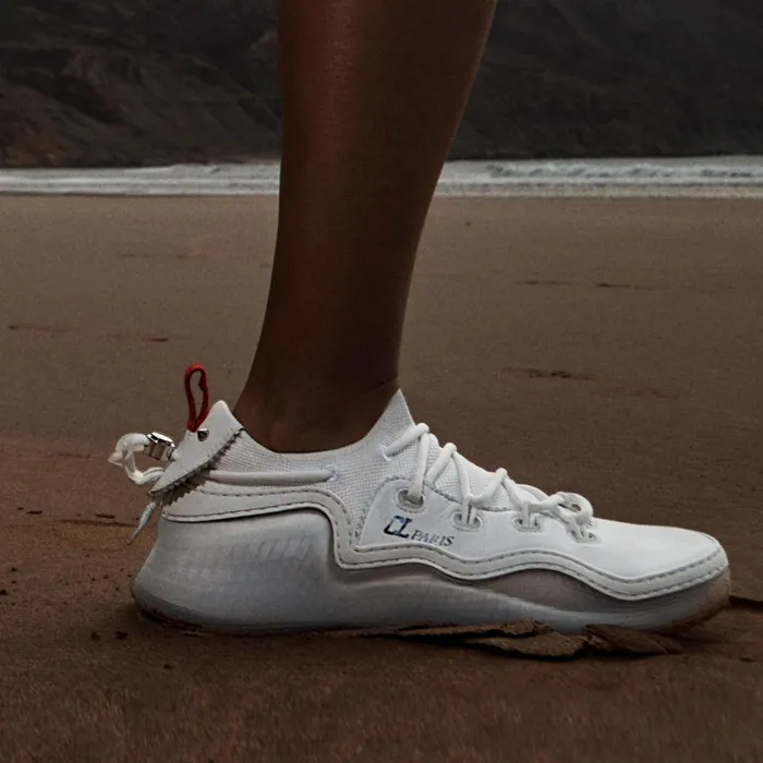 Women Arpoador Woman Sneakers 8211 Nappa Leather And Mesh 8211 Bianco White Christian Louboutin Sneakers