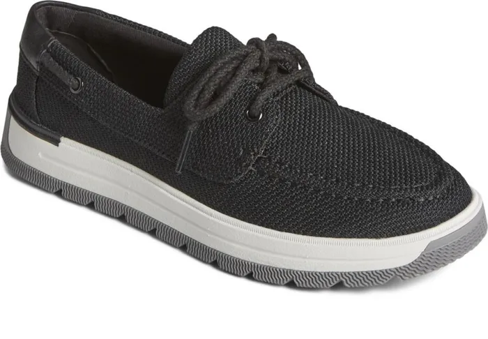 Women Augusta Boat Shoe Black Sperry Boat Shoes