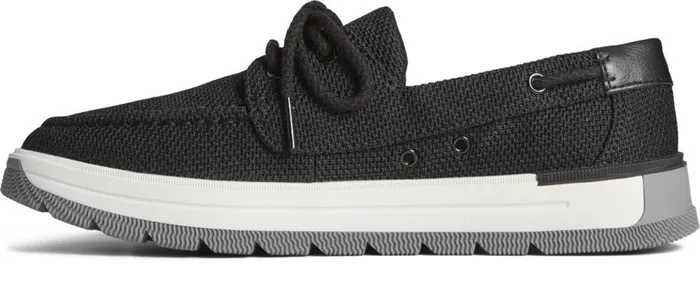 Women Augusta Boat Shoe Black Sperry Boat Shoes