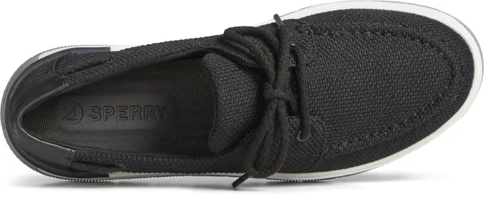 Women Augusta Boat Shoe Black Sperry Boat Shoes