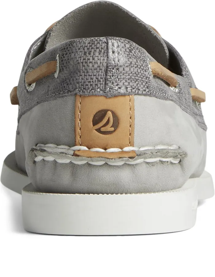 Women Authentic Original TwoTone Boat Shoe Grey Shimmer Sperry Boat Shoes Women Authentic Original TwoTone Boat Shoe Grey Shimmer Sperry Boat Shoes
