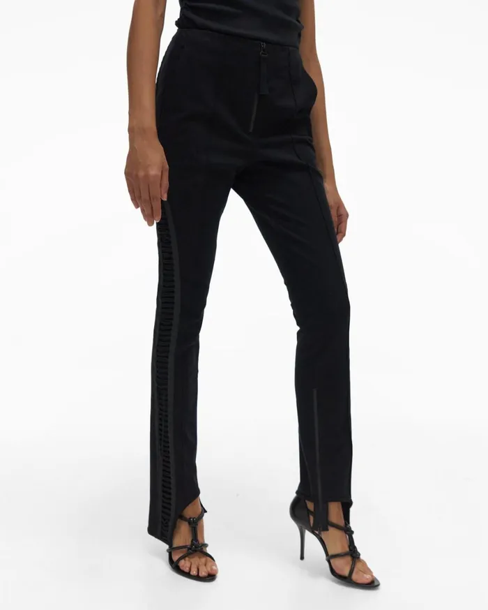 Women Aviator Pant Black Helmut Lang Pants