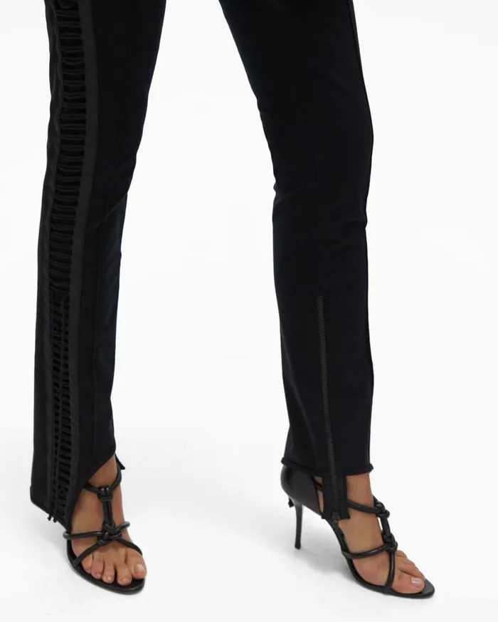 Women Aviator Pant Black Helmut Lang Pants