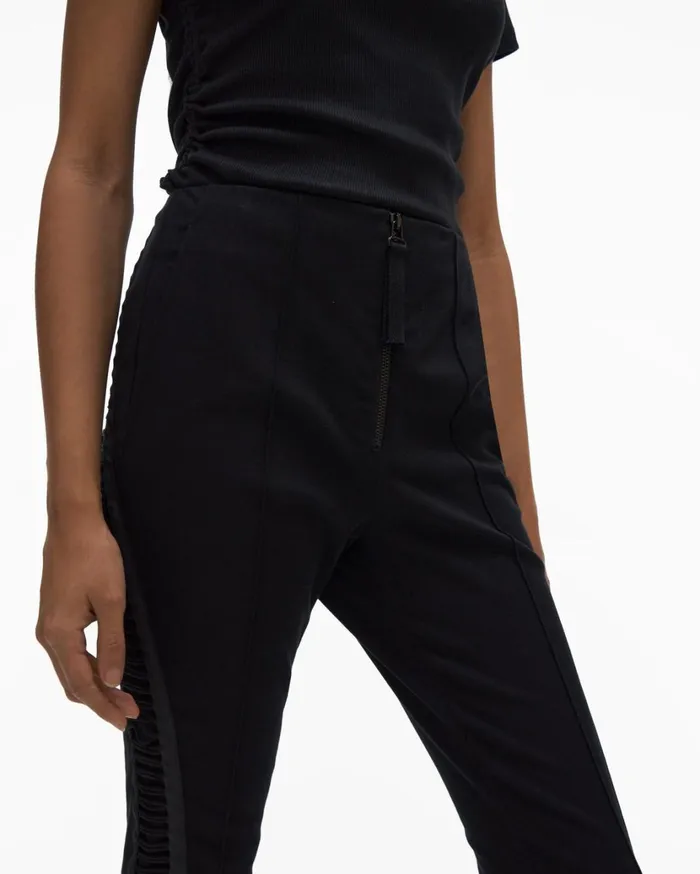 Women Aviator Pant Black Helmut Lang Pants