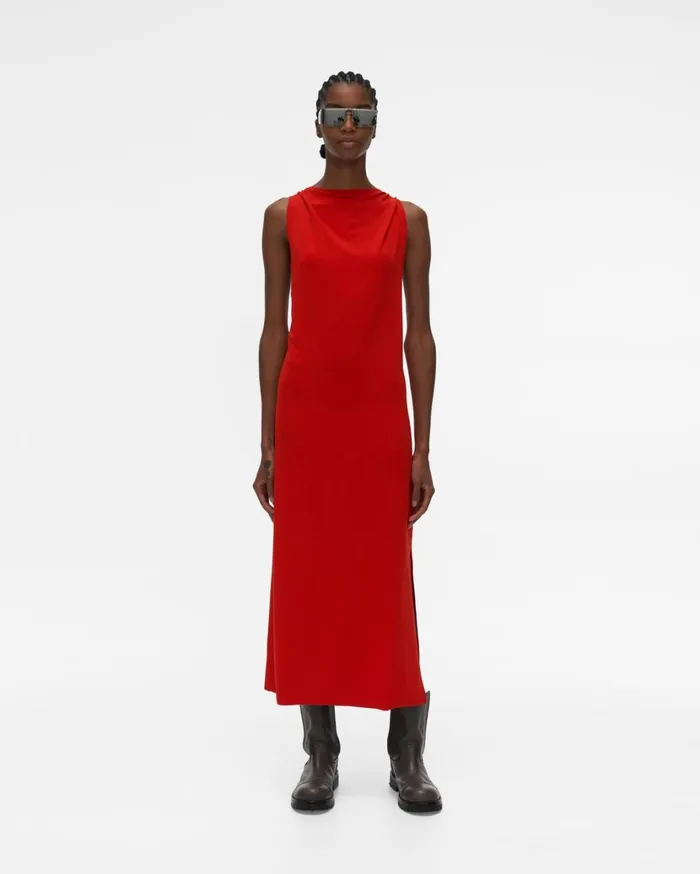 Women Back Twist Dress Helium Pink Helmut Lang Dresses