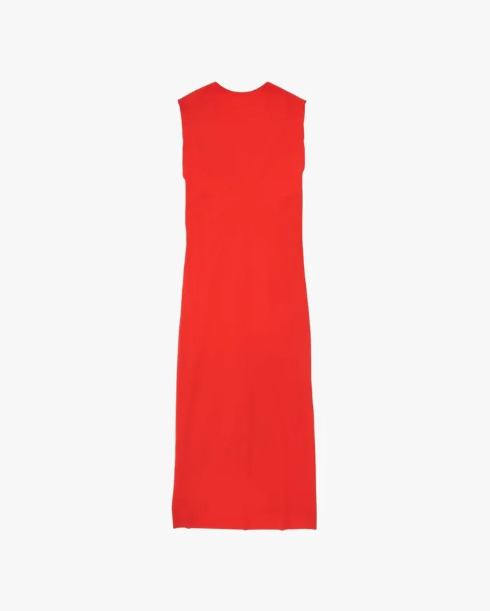 Women Back Twist Dress Helium Pink Helmut Lang Dresses