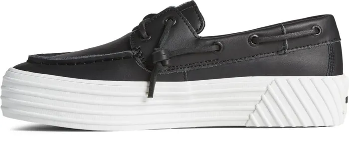 Women Bahama 20 Leather Platform Sneaker Black Sperry Sneakers Women Bahama 20 Leather Platform Sneaker Black Sperry Sneakers