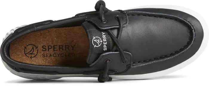 Women Bahama 20 Leather Platform Sneaker Black Sperry Sneakers Women Bahama 20 Leather Platform Sneaker Black Sperry Sneakers