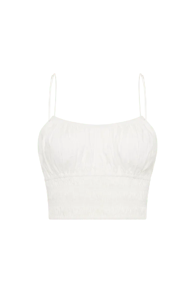 Women Baia Top White Faithfull The Brand Tops Women Baia Top White Faithfull The Brand Tops