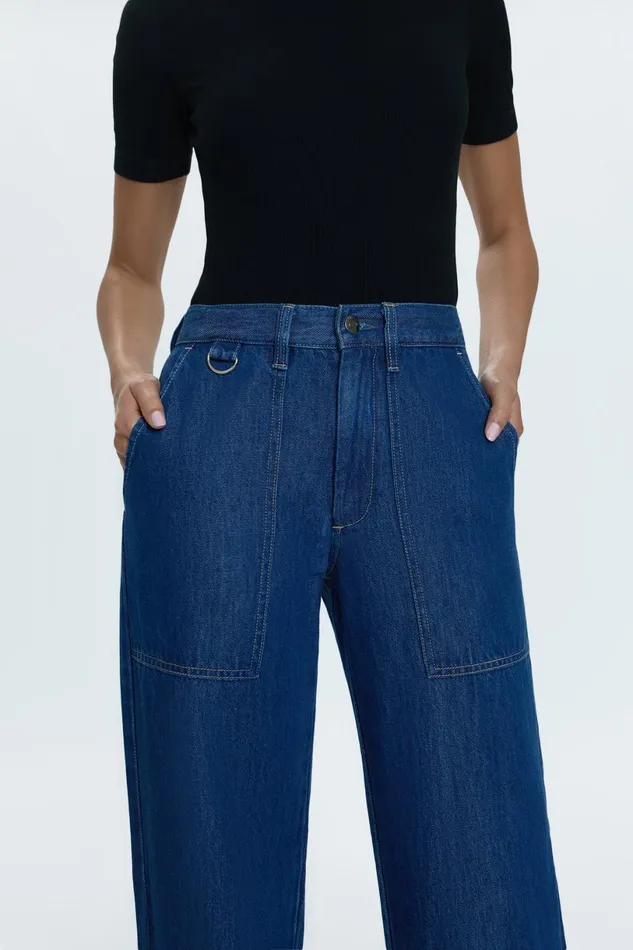 Women Benton Cargo Denim Jean 8211 Bryant Pistola Denim Denim