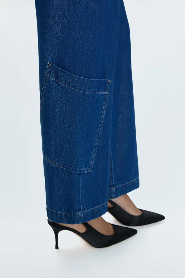 Women Benton Cargo Denim Jean 8211 Bryant Pistola Denim Denim