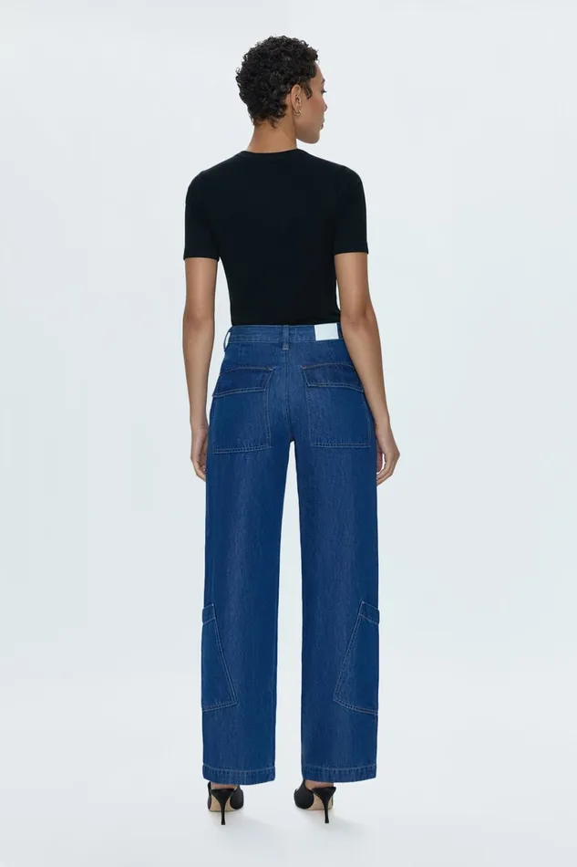 Women Benton Cargo Denim Jean 8211 Bryant Pistola Denim Denim