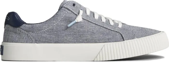 Women Bermuda SeaCycled Canvas Sneaker Navy Sperry Sneakers