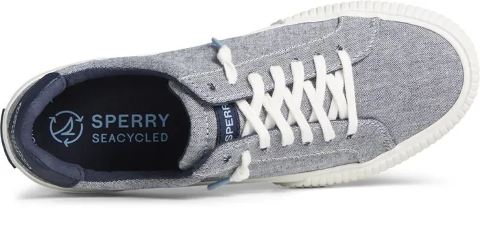 Women Bermuda SeaCycled Canvas Sneaker Navy Sperry Sneakers Women Bermuda SeaCycled Canvas Sneaker Navy Sperry Sneakers