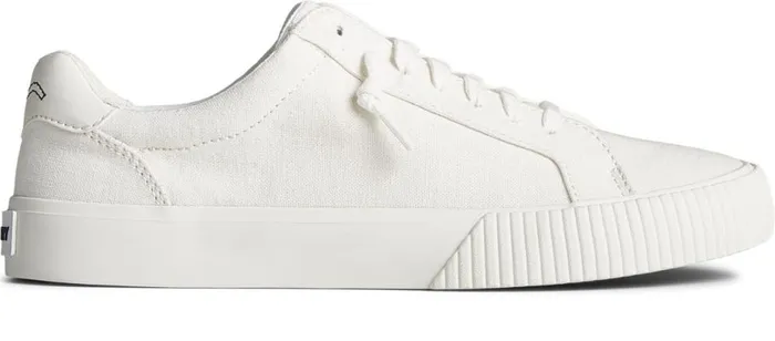 Women Bermuda SeaCycled Canvas Sneaker White Sperry Sneakers