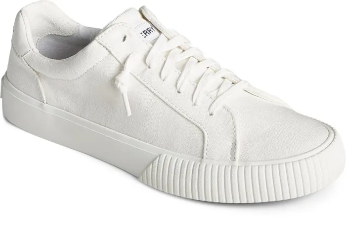 Women Bermuda SeaCycled Canvas Sneaker White Sperry Sneakers Women Bermuda SeaCycled Canvas Sneaker White Sperry Sneakers