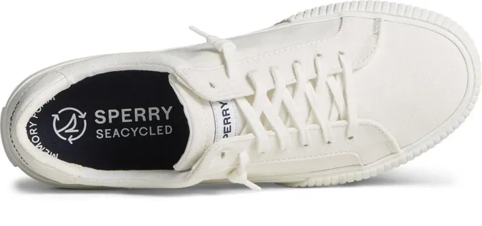 Women Bermuda SeaCycled Canvas Sneaker White Sperry Sneakers Women Bermuda SeaCycled Canvas Sneaker White Sperry Sneakers