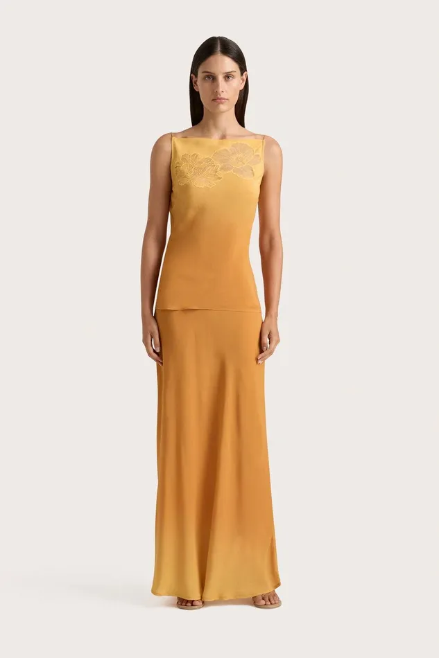 Women Biarritz Maxi Skirt Terracotta Ombre Faithfull The Brand Skirts and Shorts Women Biarritz Maxi Skirt Terracotta Ombre Faithfull The Brand Skirts and Shorts